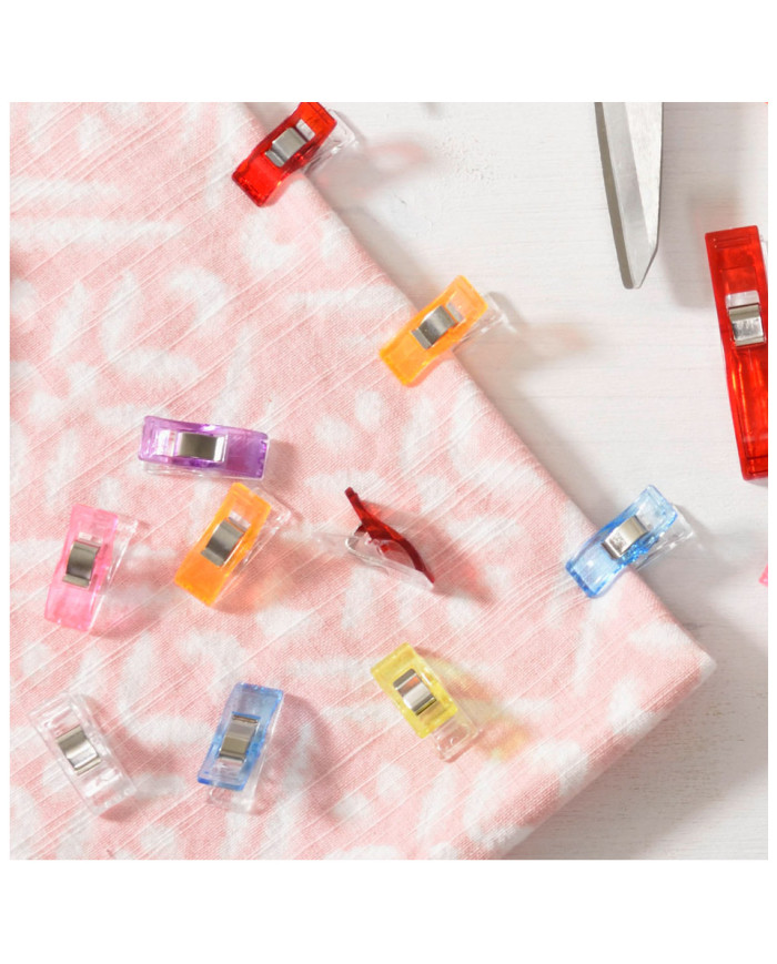 CLIPS PER TESSUTI MIS. ASSORTITE (SC 30 PZ)