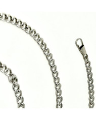 CATENA PER BORSE 110 CM COL 3 ARGENTO