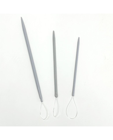 AGHI LANA CRUNA FUNE PERLON, SET 3 PEZZI