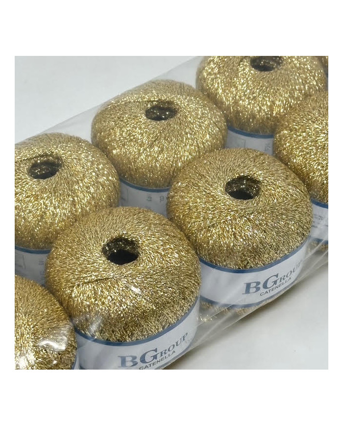 FILATO LAME CATENELLA (10 GOM X 25 G.) 103 ORO