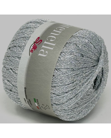 FILATO LAME SILKE CATENELLA 101 (GOM 25 G.) ARGEN