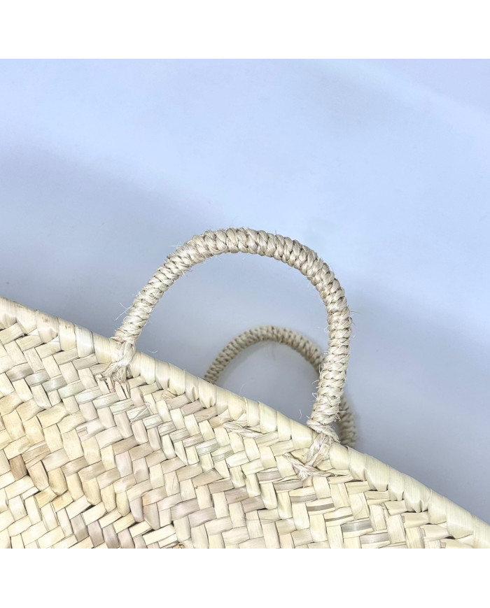 BORSA COFFA PAGLIA NATURALE MIS. CM 51 X 33 X 20