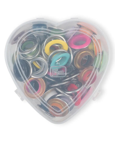 OCCHIELLI CON RONDELLE 14MM (44PZ) COLORATI