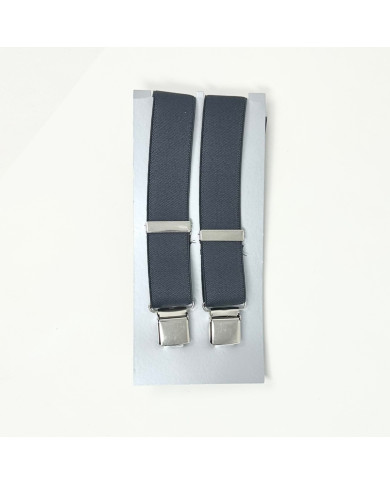 BRETELLE UOMO PARIS UNITO COL 9 GRIGIO SCURO