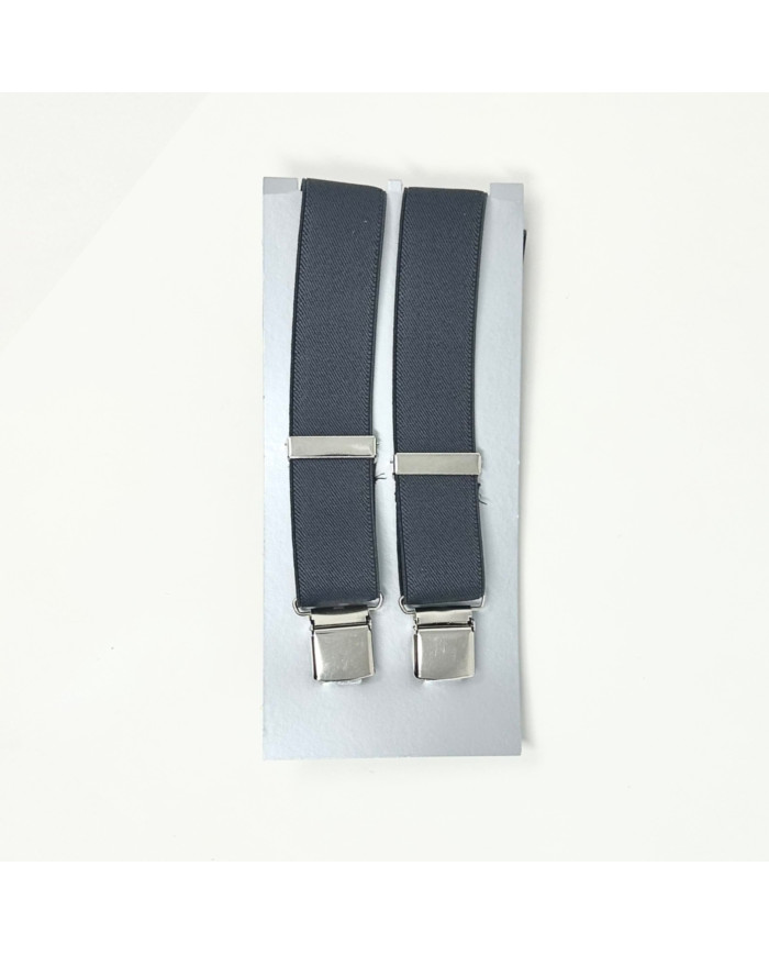 BRETELLE UOMO PARIS UNITO COL 9 GRIGIO SCURO