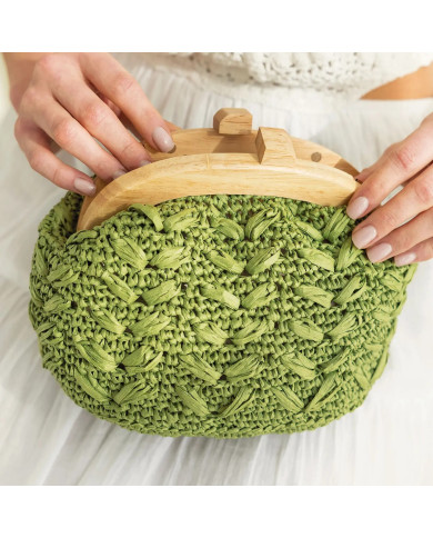 RIVISTA RAFIA DMC CAPPELLI E BORSE 12 MODELLI