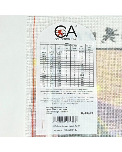 CAVAS MEZZOPUNTO CDA CM 22 X 30 PAESAGGIO