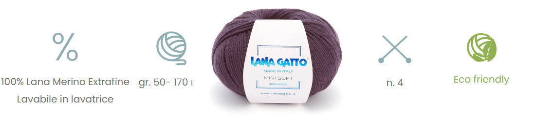 Lana Gatto Minisoft  | nemolamerceria.com