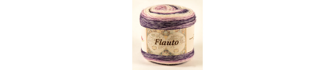Filato cotone ed acrilico Flauto Silke (100 gr) | nemolamerceria.com