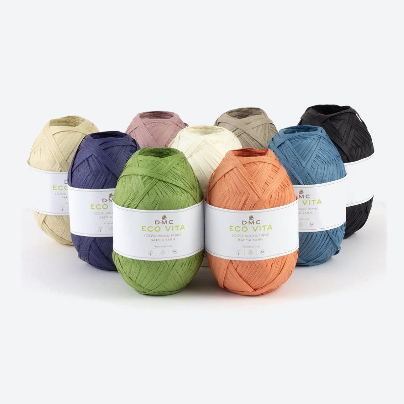 Filato Rafia Di Viscosa Mélange Aura