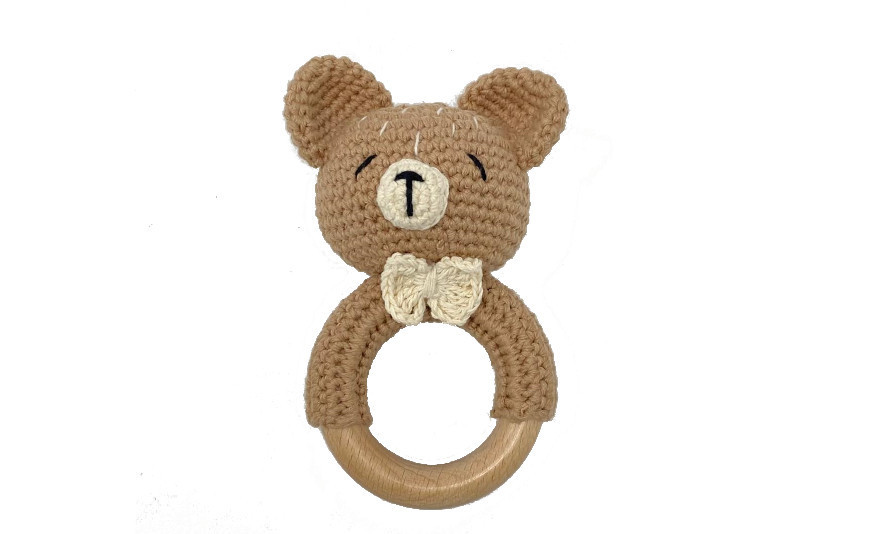 Tutorial amigurumi: un sonaglio per neonati all'uncinetto